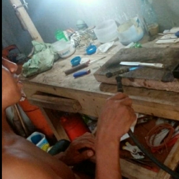 Larimar Sterling Silver Bracelet BOTH - Picture 7 of 11